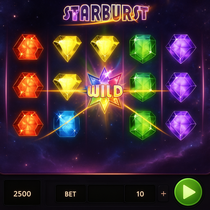 B7 Casino - Starburst Slot Game